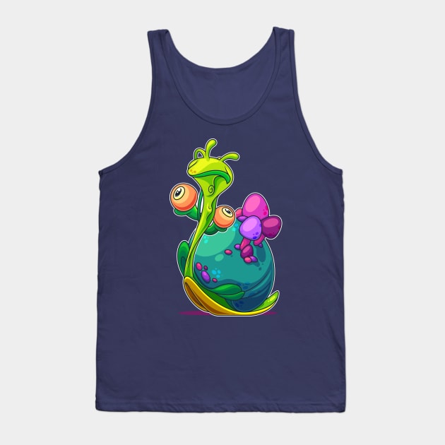 Shroom Snail Tank Top by ArtisticDyslexia